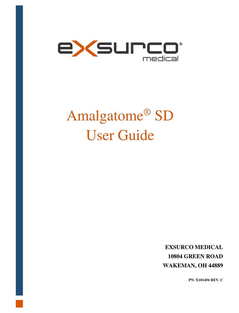 Exsurco Medical Amalgatome SD user guide