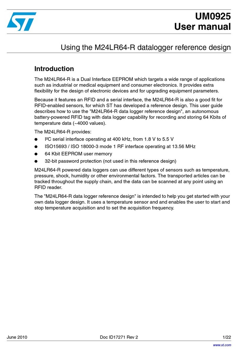 ST M24LR64-R user manual