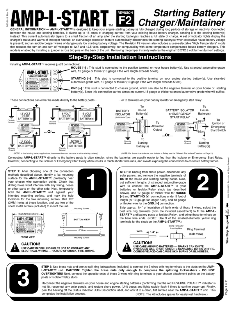 LSL AMP-L-START installation instructions