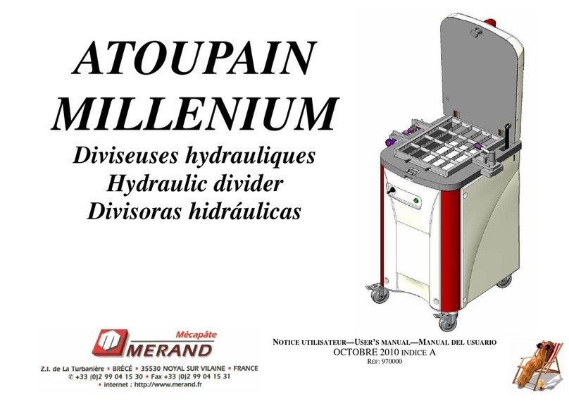 Merand ATOUPAIN MILLENIUM user manual