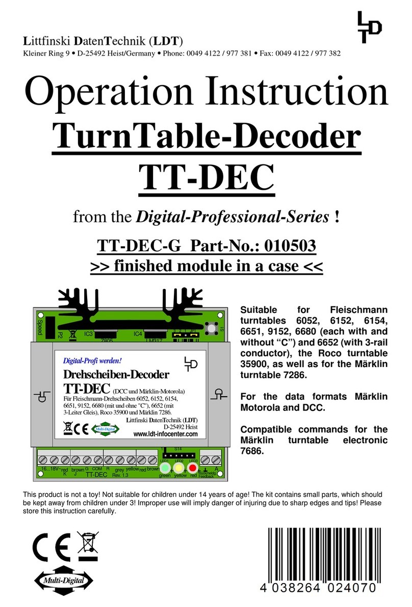 Littfinski Daten Technik TurnTable-Decoder Technical manual