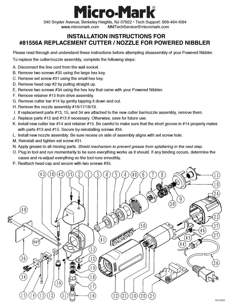 Micromark 81556A installation instructions
