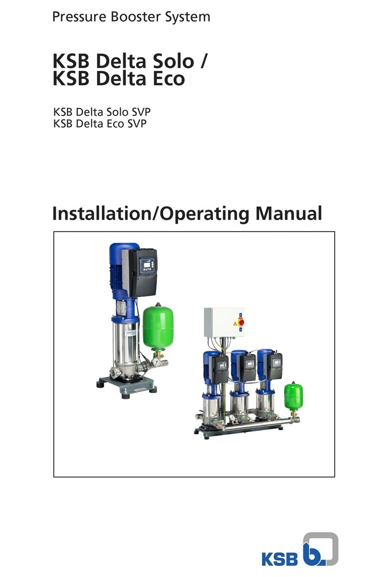 KSB Delta Solo SVP Installation & operating manual