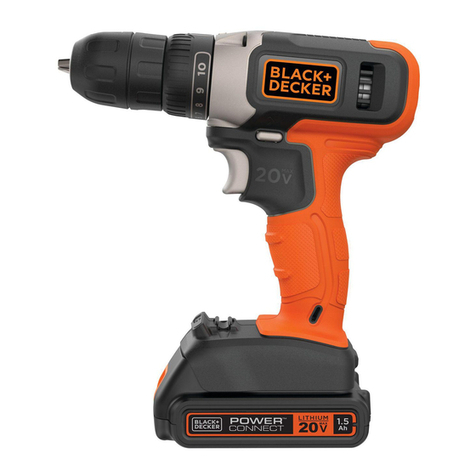 BLACK DECKER BCD702 instruction manual