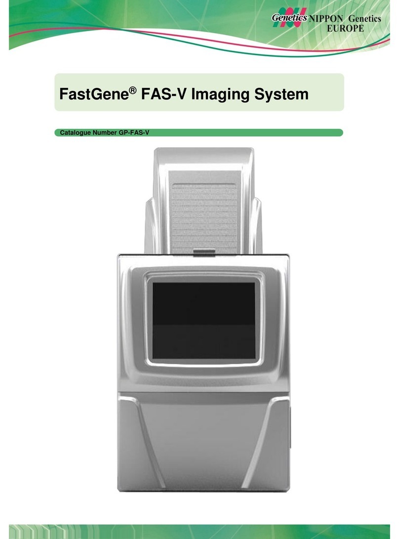 Nippon Genetics FastGene FAS-V User manual