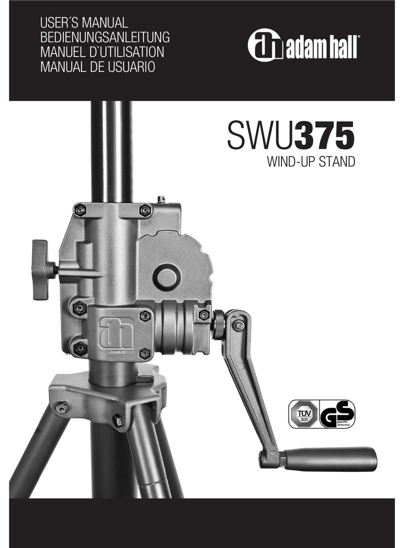 Adam Hall SWU375 user manual