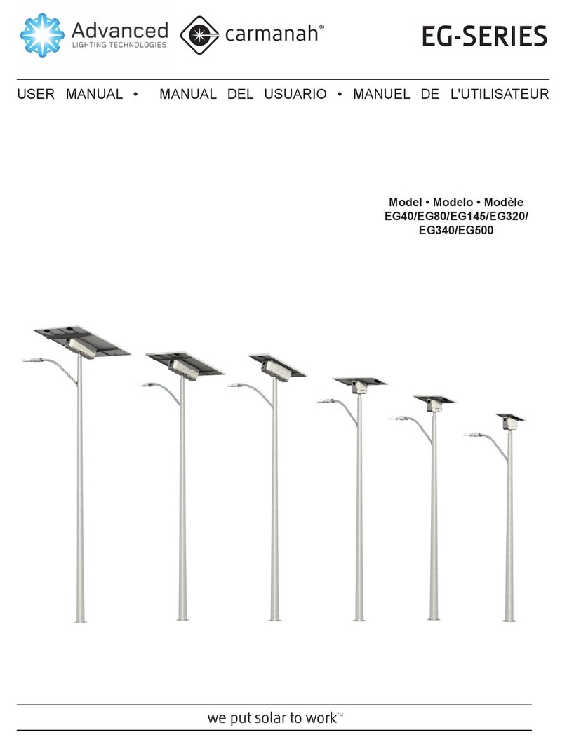 Carmanah EG40 user manual