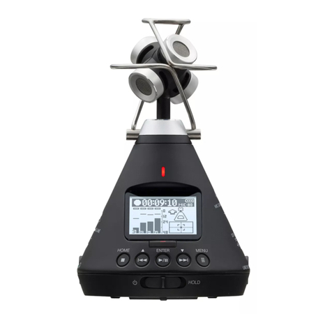 Zoom H3-VR Operation manual