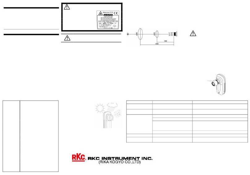 RKC INSTRUMENT LTM-100 User manual