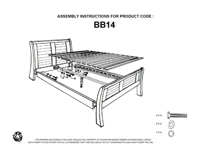 Baker Furniture BB14 Assembly instructions