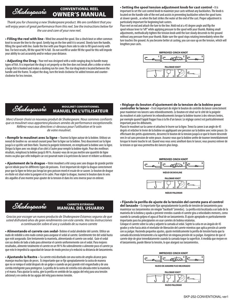 Shakespeare Electronic SKP Series owner's manual
