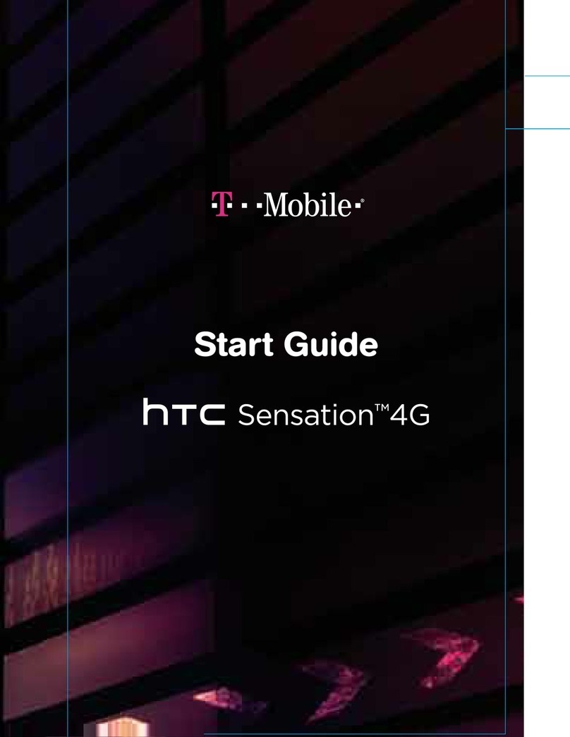 HTC Sensation 4G T-Mobile Start guide