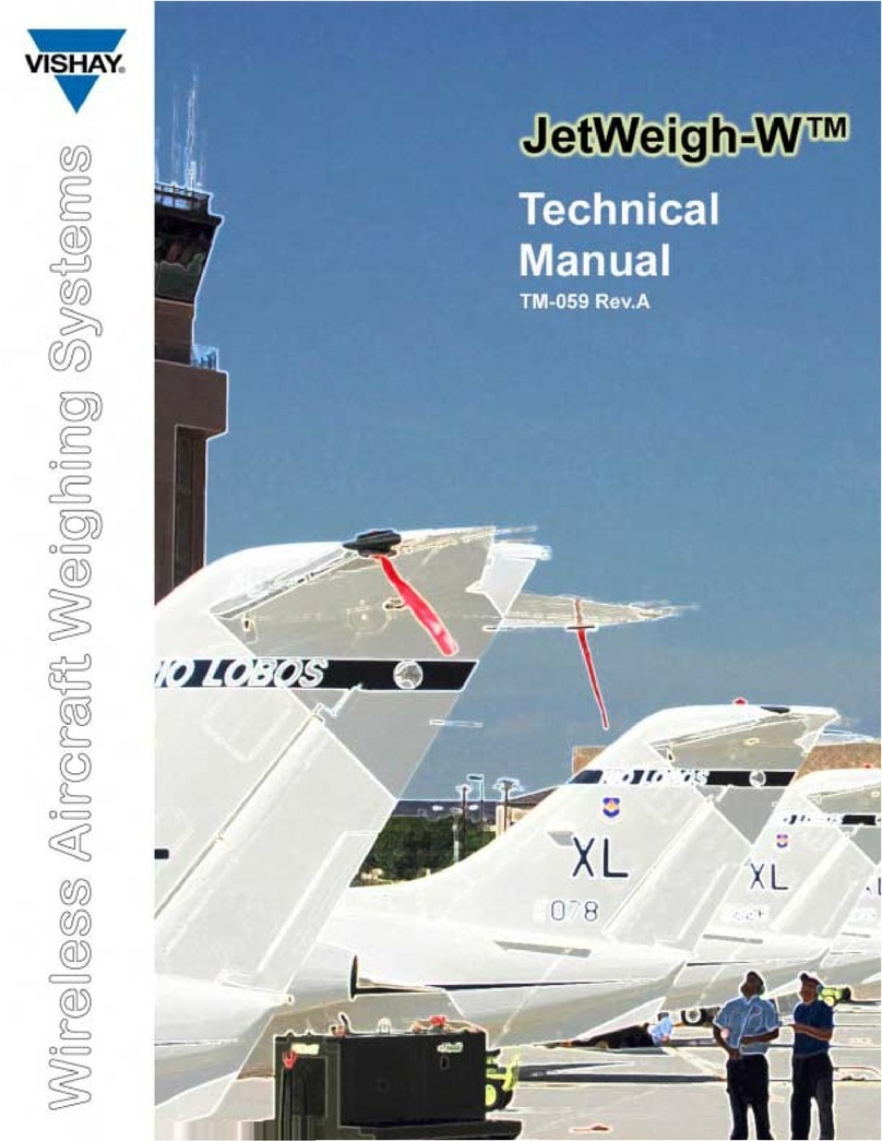 Vishay JetWeigh-W Technical manual