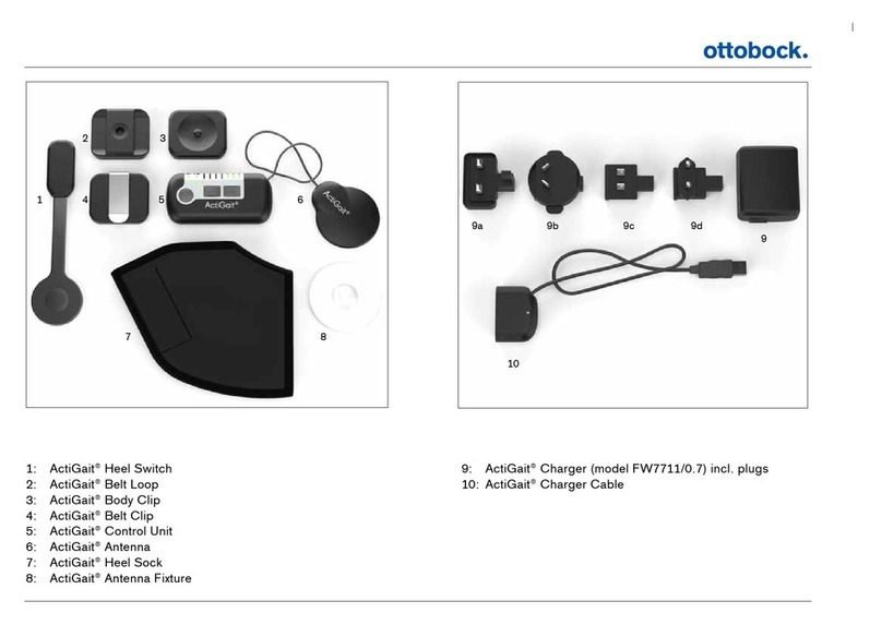 Otto Bock ActiGait user manual