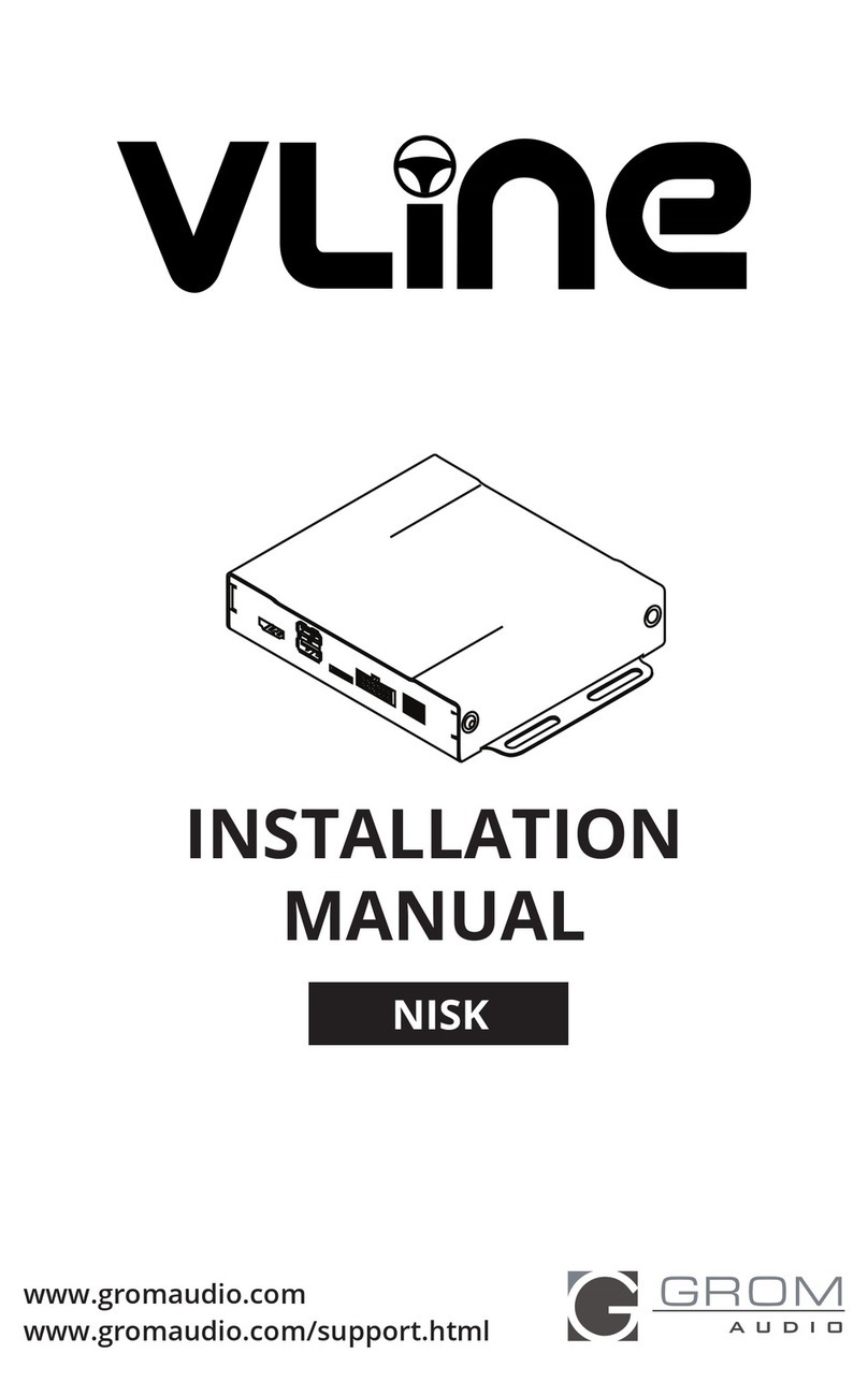 GROM Audio VLINE installation manual