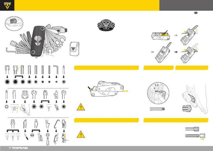 Topeak ALiEN III user guide