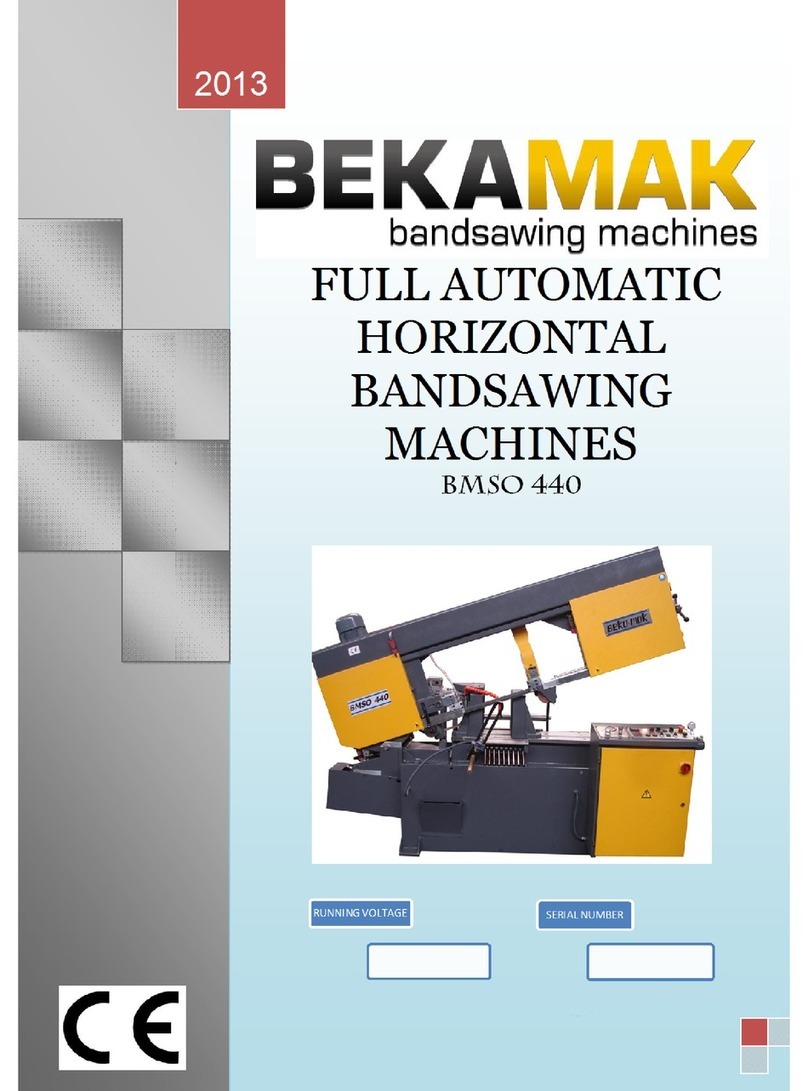 Beka-Mak BMSO 440 User manual