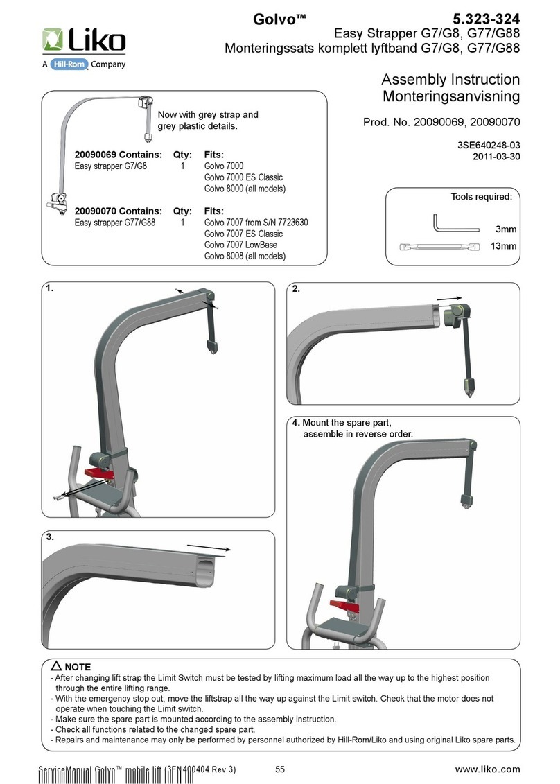 Liko Golvo G7 User manual