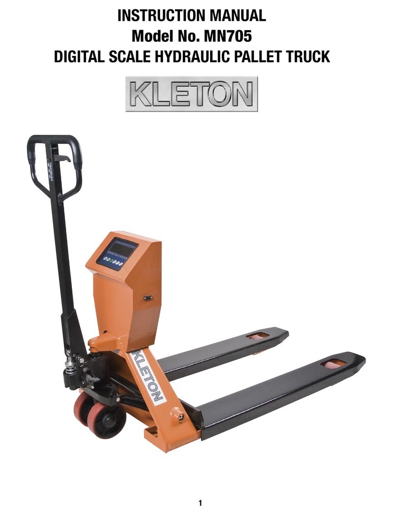 Kleton MN705 instruction manual