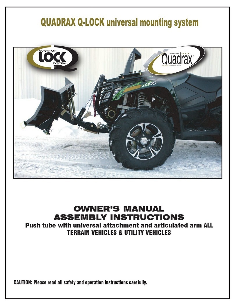 QUADRAX Q-LOCK owner's manual