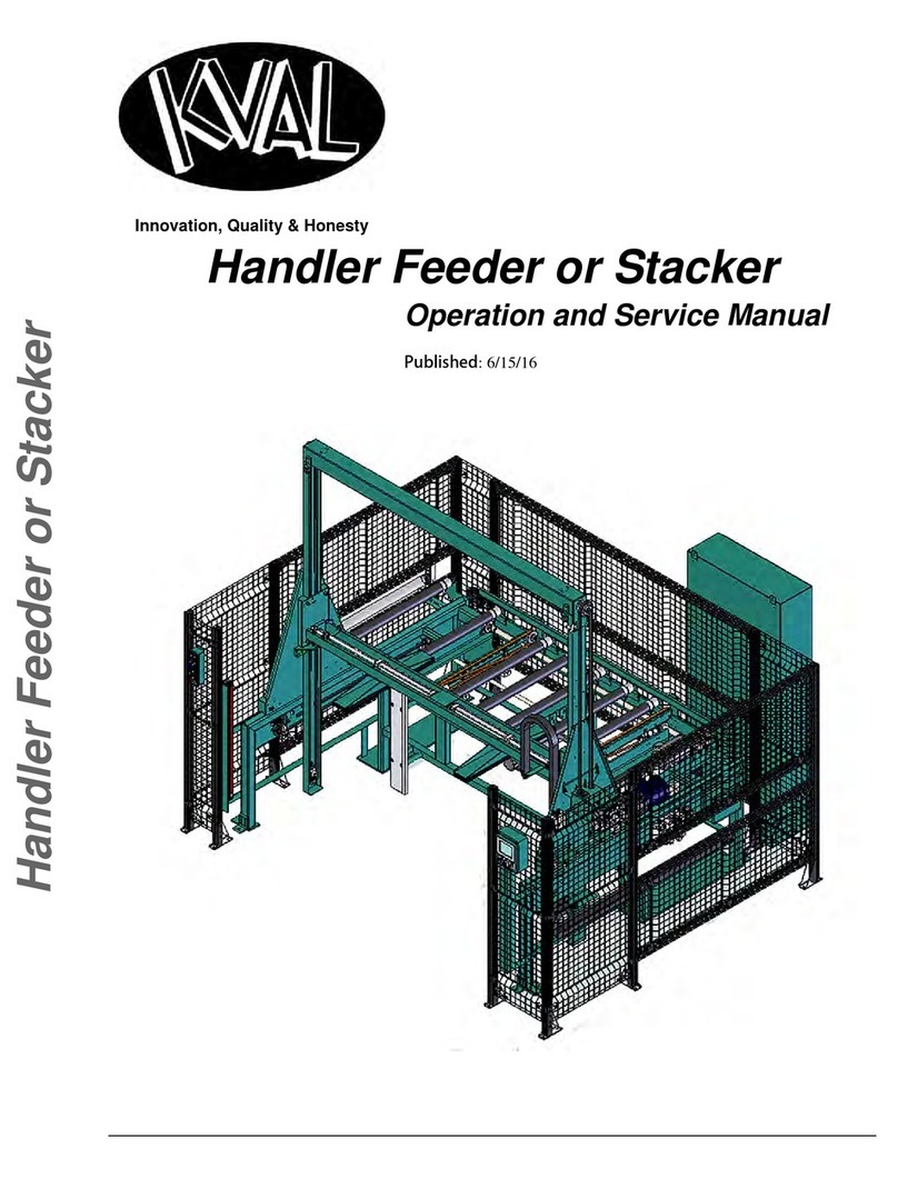 Kval Handler Operation and service manual