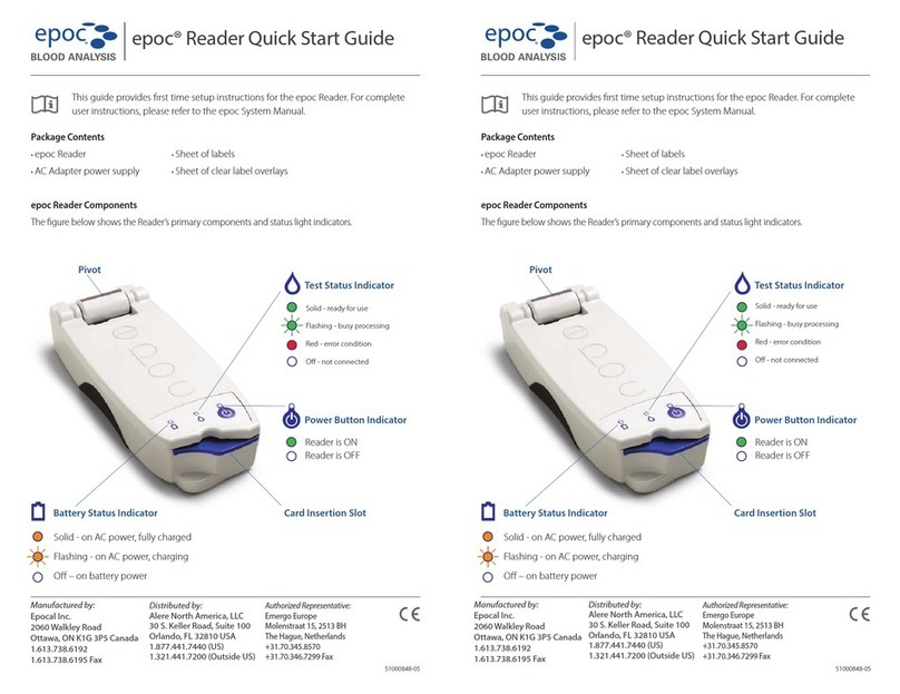 epoc epoc Reader quick start guide