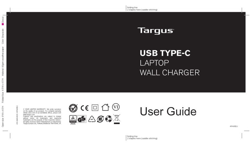 Targus USB TYPE-C User manual