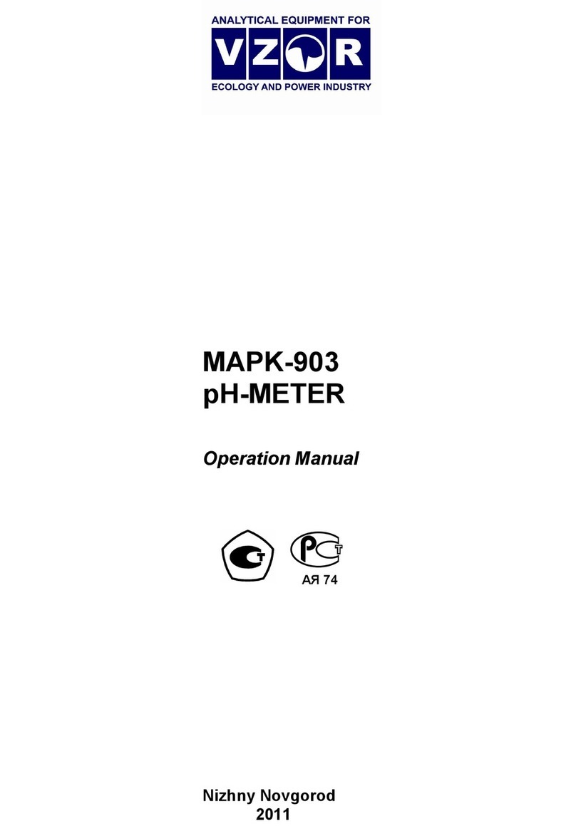 Vzor Mark-903 Operation manual