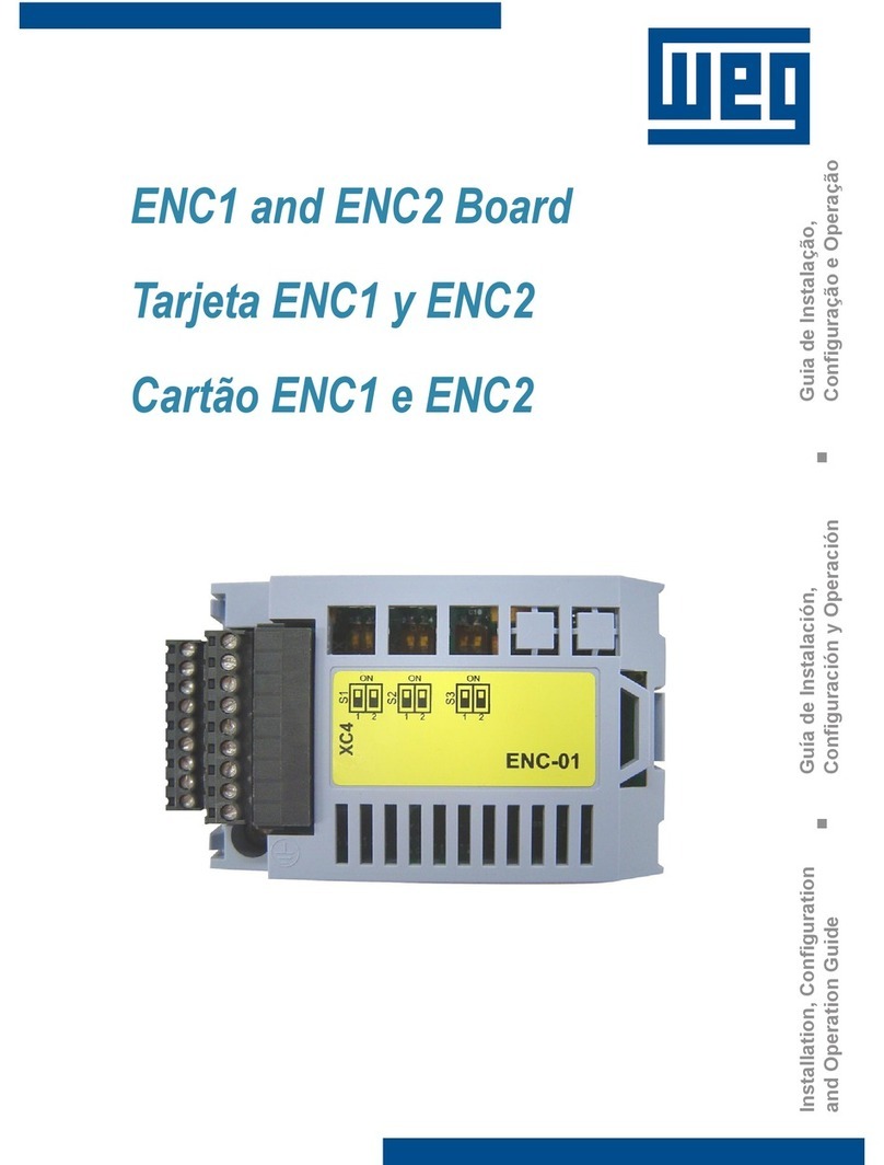 WEG ENC-02 Quick guide