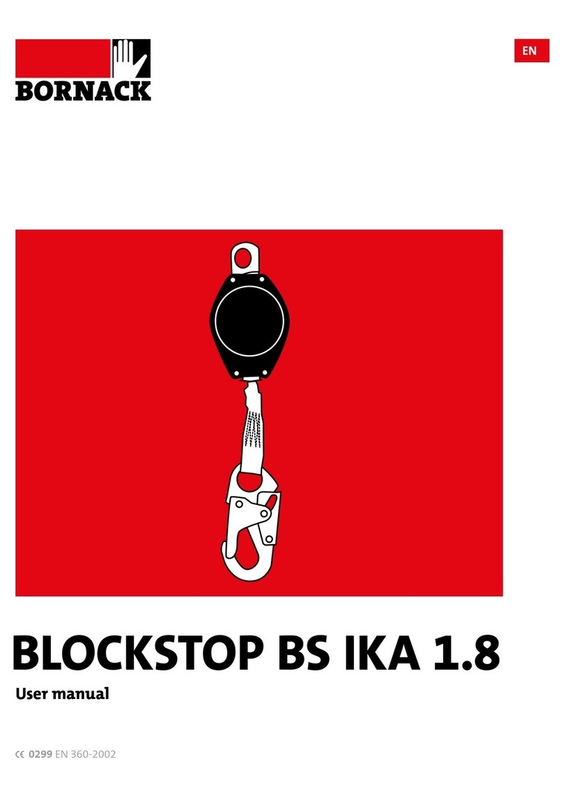 Bornack BLOCKSTOP BS IKA 1.8 user manual