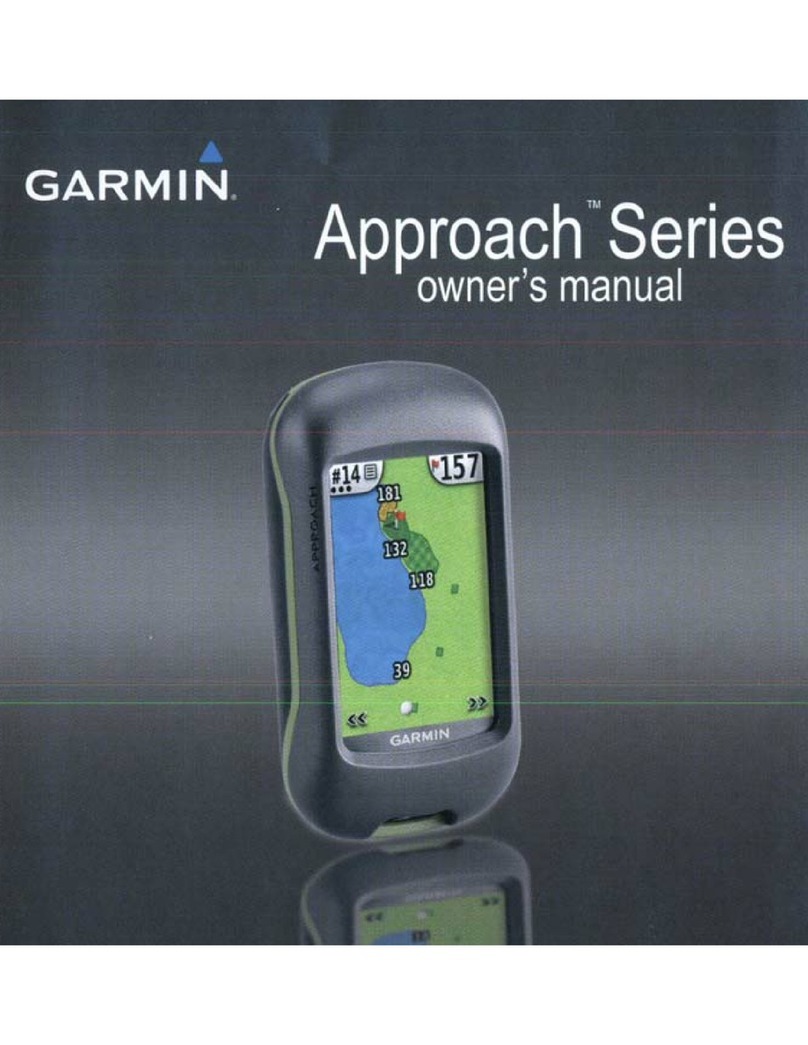 Garmin Approach G3 owner's manual
