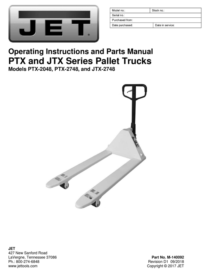 Jet PTX-2048 Service manual