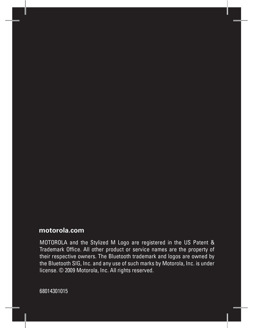 Motorola H790 - Headset - Monaural User manual Motorola H790 - Headset - Monaural User manual