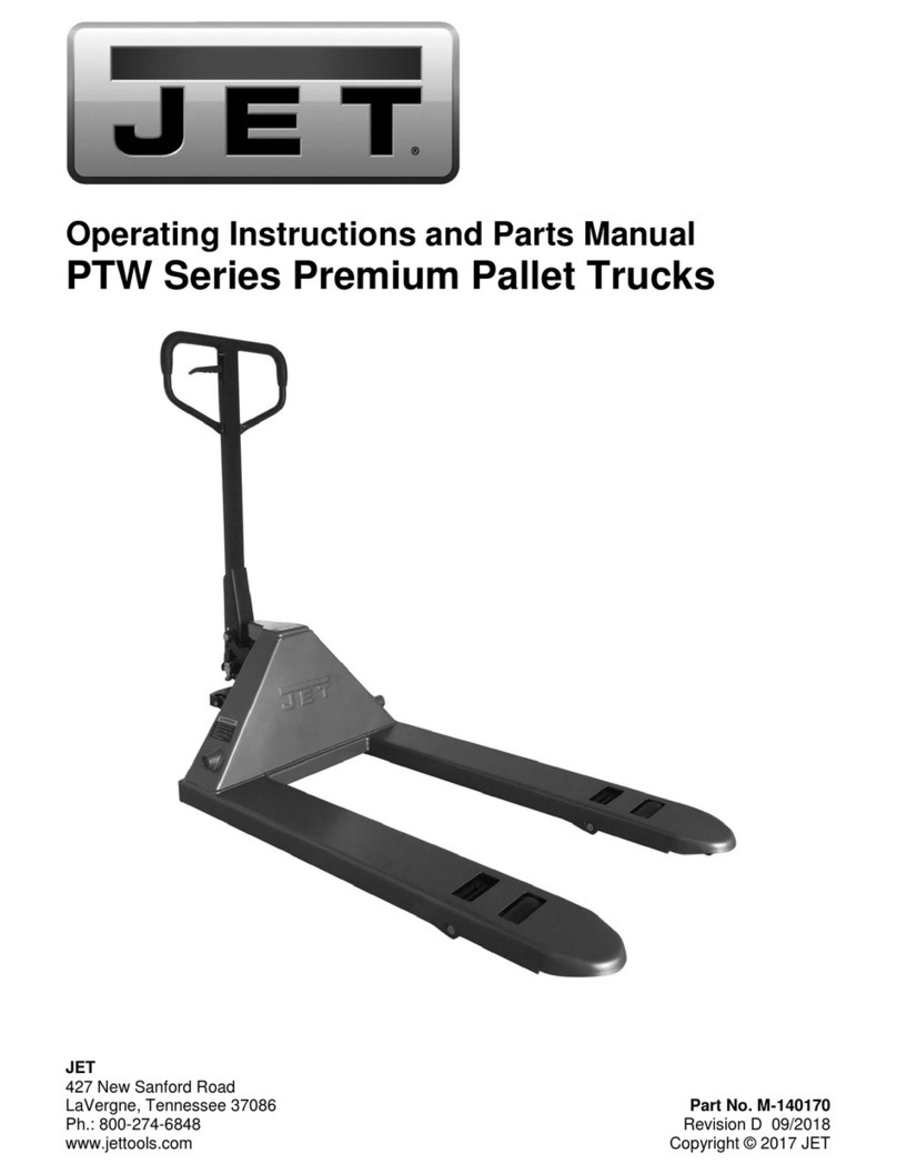 Jet PTW-2036 Service manual