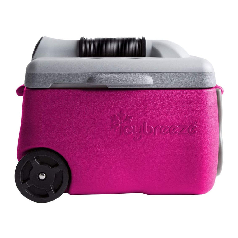 Icebreeze PORTABLE AIR CONDITIONER & COOLER owner's manual