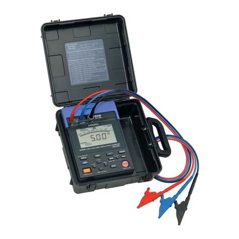 Hioki 3455 User manual