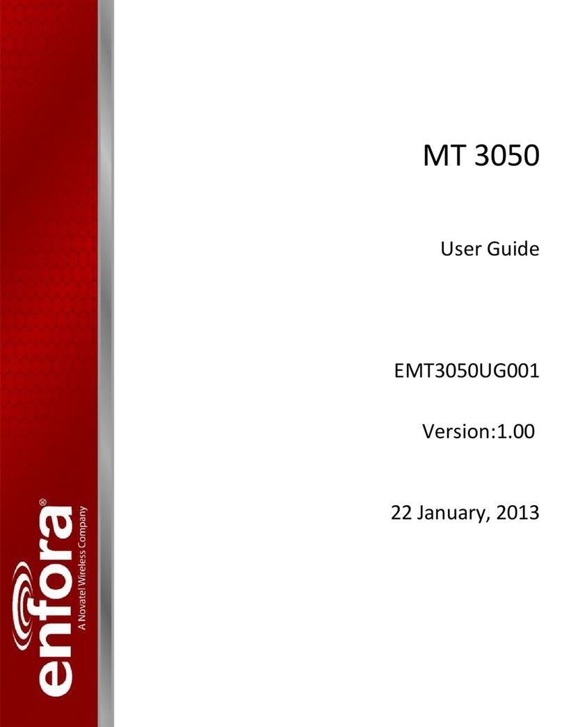 Enfora MT 3050 User manual