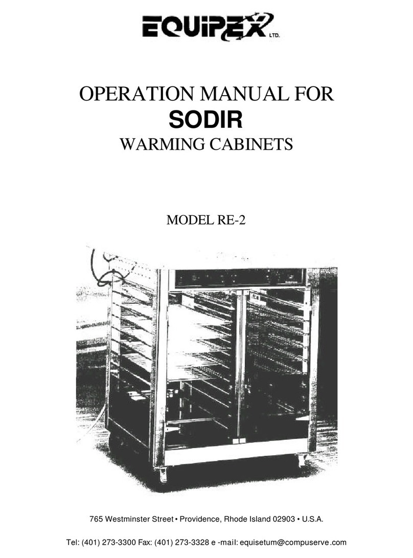 Eguipex RE-2 Operation manual