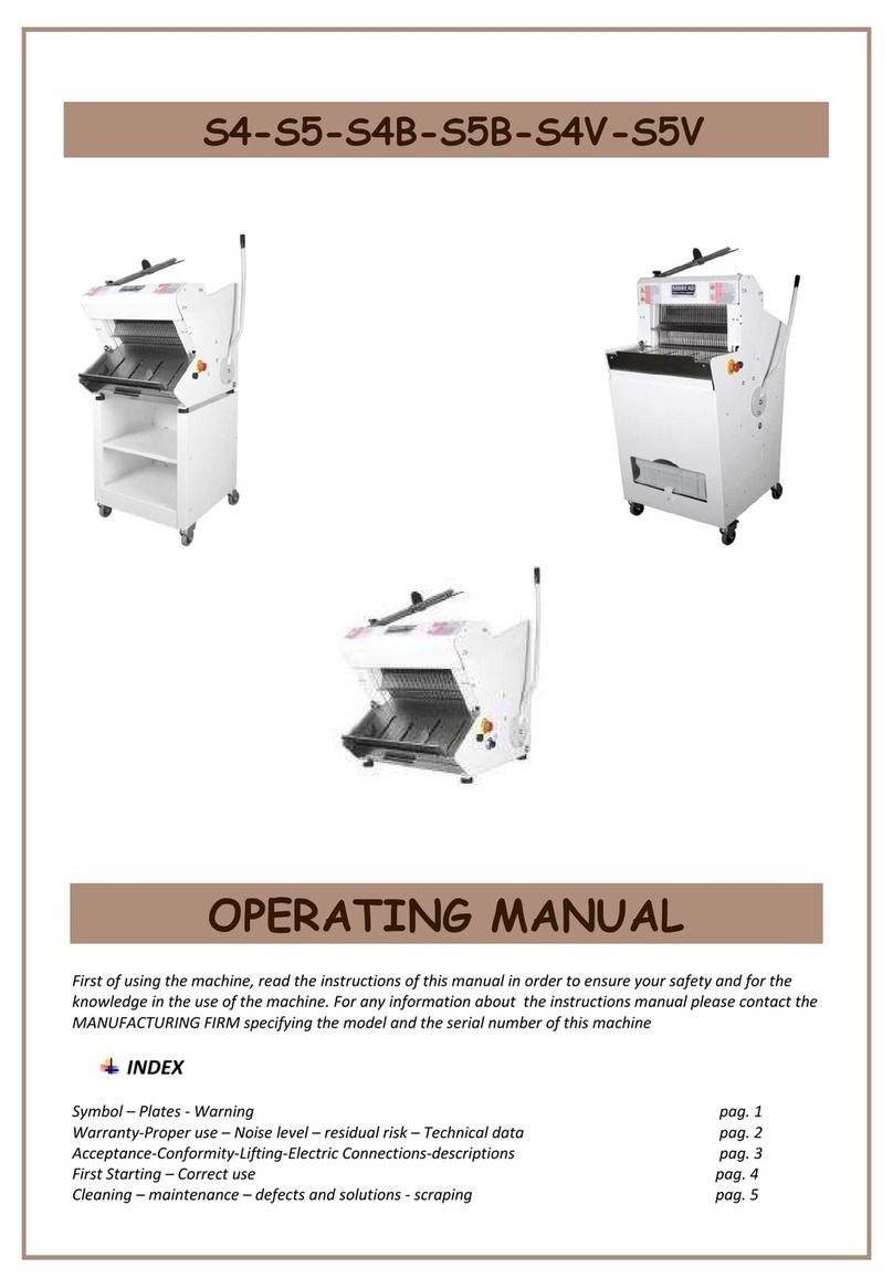 Sibread S5 operating manual
