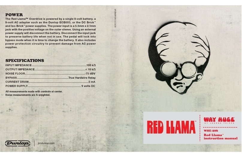 Way Huge Red Llama WHE-206 instruction manual