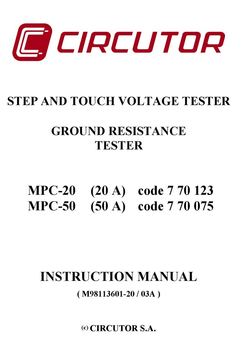 Circutor MPC-20 User manual