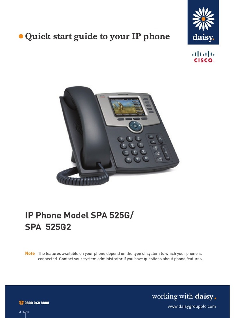 Cisco SPA525G - Small Business Pro IP Phone VoIP User manual