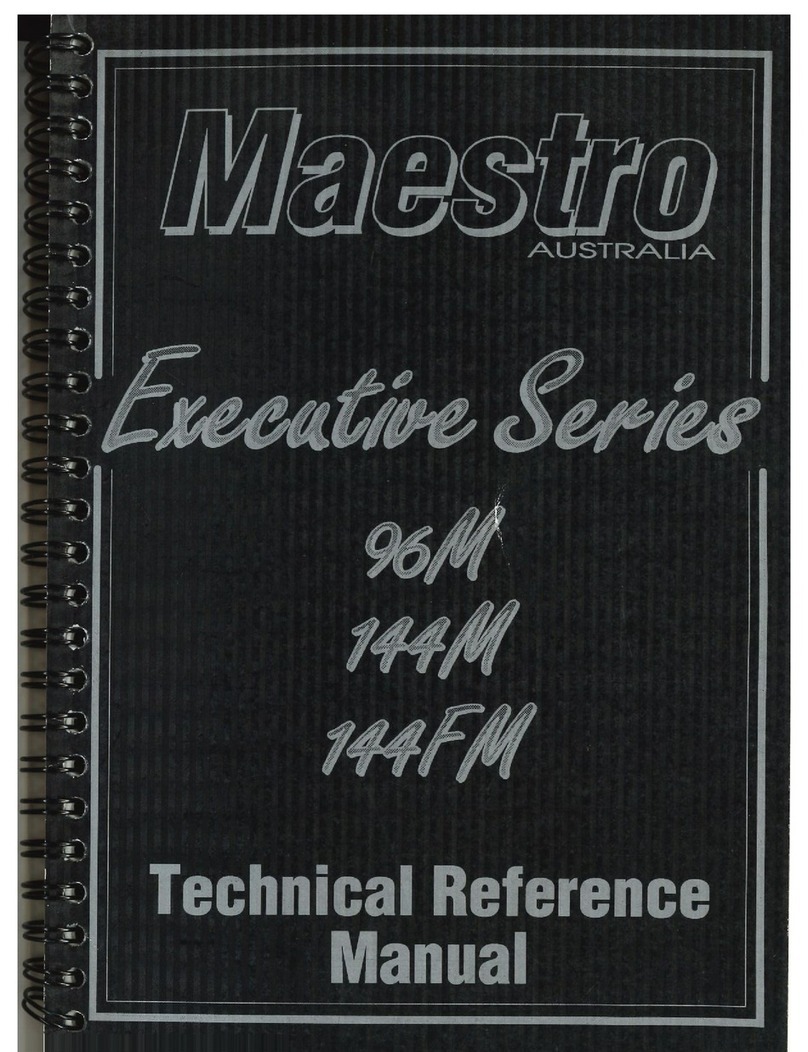 Maestro Executive 96M Technical reference manual