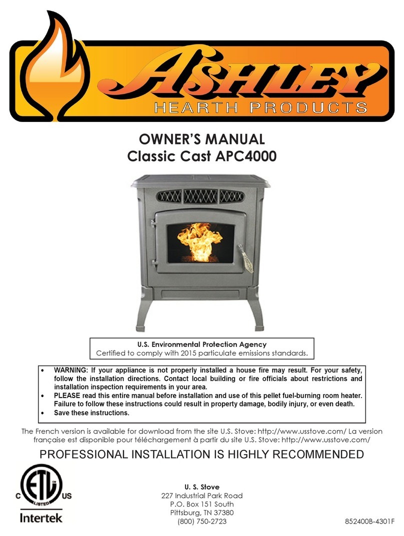 Ashley Classic Cast APC4000 owner's manual