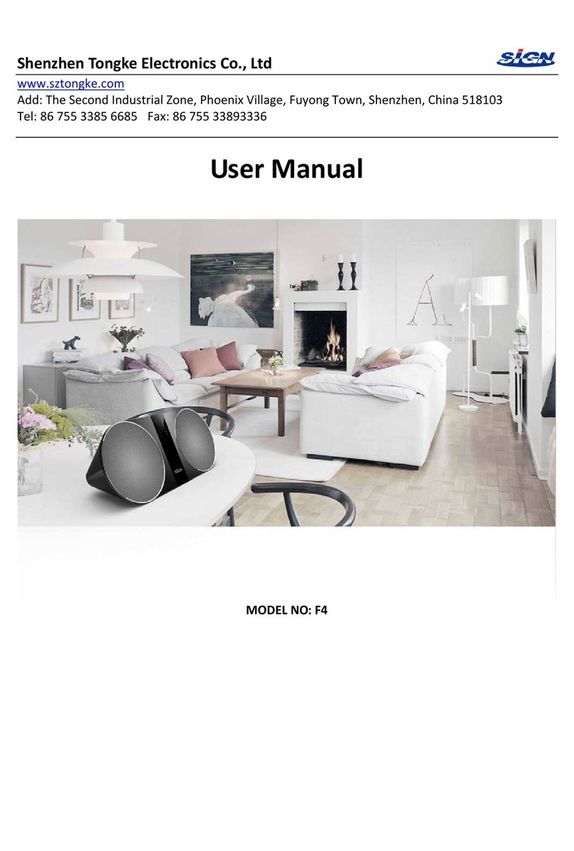 Sign F4 user manual