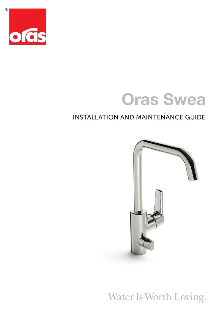 Oras Swea Installation and maintenance guide