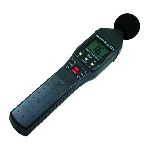 Vernier SLM-BTA User manual