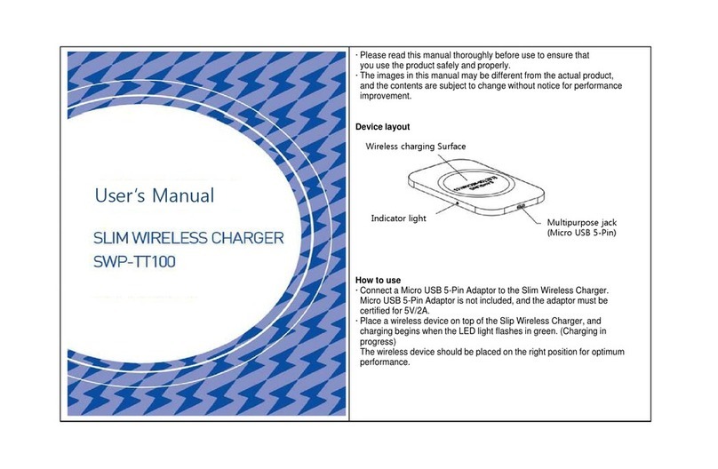 Samsung SWP-TT100 User manual Samsung SWP-TT100 User manual