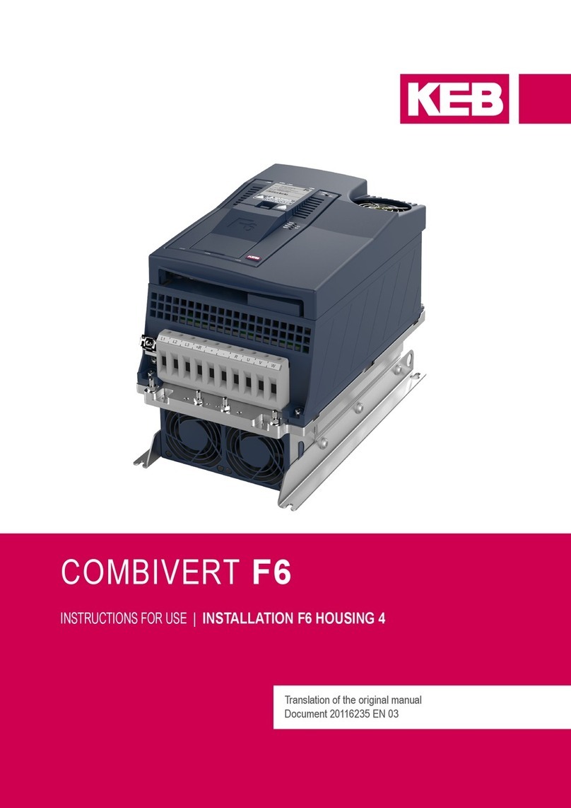 KEBCO COMBIVERT F6 User manual