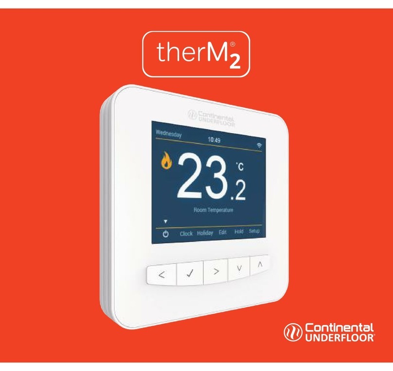 Continental Underfloor therM2 instructions